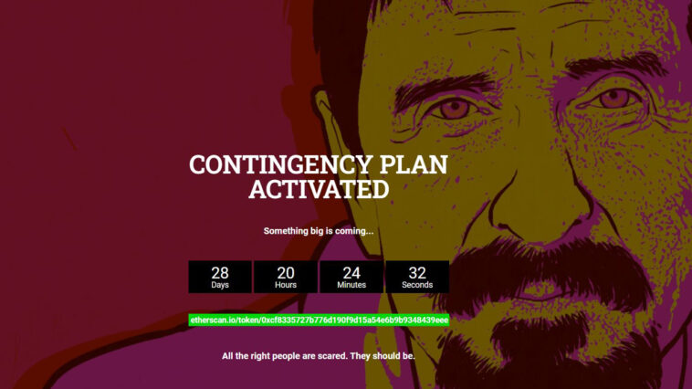 mysterious-john-mcafee-website-appears-for-two-days-—-whackd-token-climbs-over-700%