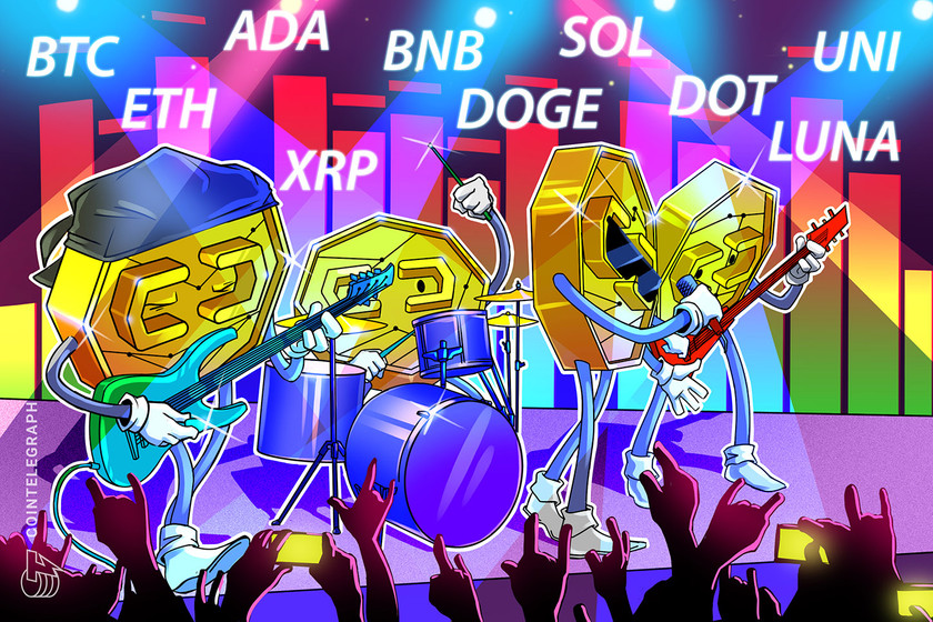 Price analysis 8/30: BTC, ETH, ADA, BNB, XRP, DOGE, SOL, DOT, UNI, LUNA