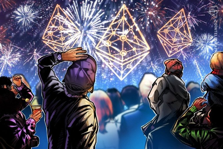 ethereum-shapella-upgrade:-community-celebrates-as-update-goes-live-on-mainnet