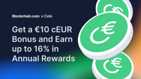 Get a €10 cEUR Bonus and Earn up to 16% in Annual Rewards get-a-e10-ceur-bonus-and-earn-up-to-16%-in-annual-rewards